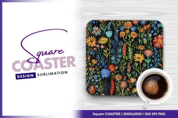 Colorful Floral Embroidery Pattern Review