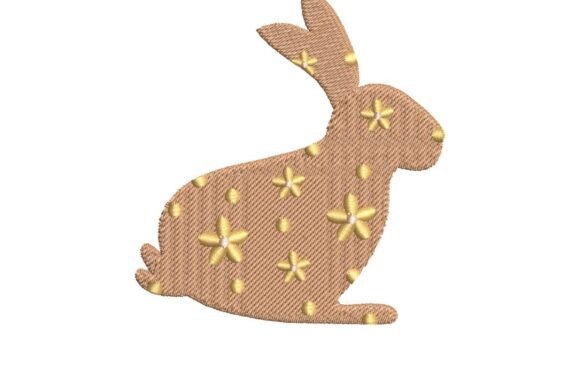 Floral and Spotted Easter Bunny Embroidery Design Review
