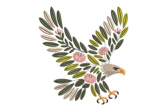 Floral Eagle Embroidery Design Review