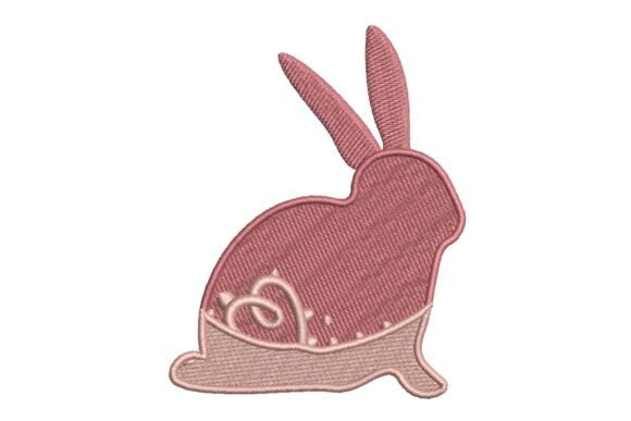 Pink Easter Bunny Embroidery Design Review