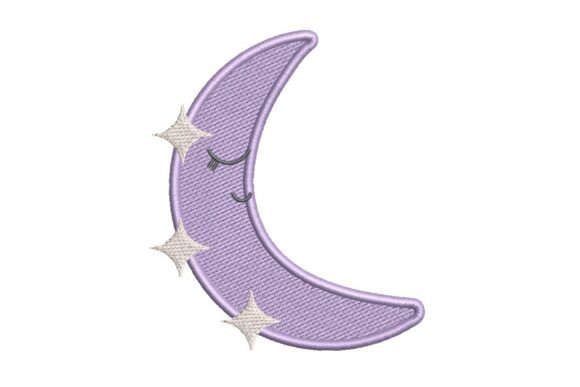 Sleeping Crescent Moon Embroidery Design Review