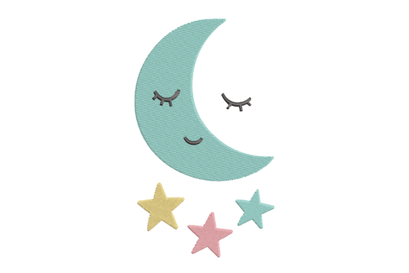 Sleeping Moon and Stars Embroidery Review