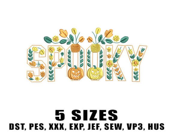 Spooky Floral Embroidery Design Review
