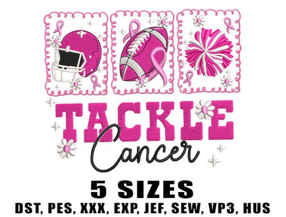 Tackle Cancer Embroidery Design Review